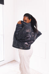 Faded Black Stoness Denim Jacket Womenswear